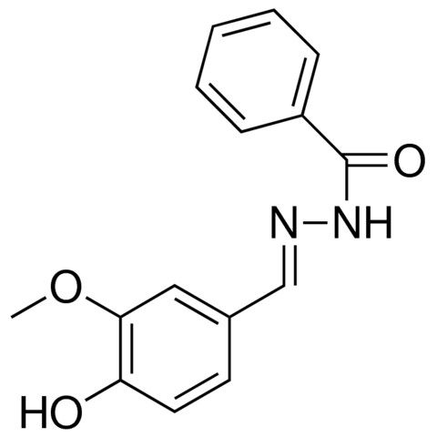 BENZOIC (4-HYDROXY-3-METHOXYBENZYLIDENE)HYDRAZIDE