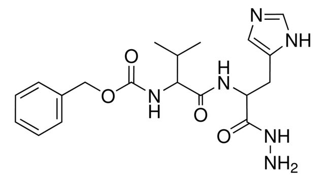 Benzyl 1-({[2-hydrazino-1-(1H-imidazol-5-ylmethyl)-2-oxoethyl]amino}carbonyl)-2-methylpropylcarbamate