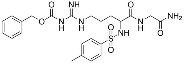 BENZYL [(5-[(2-AMINO-2-OXOETHYL)AMINO]-4-{[(4-METHYLPHENYL)SULFONYL]AMINO}-5-OXOPENTYL)AMINO](IMINO)METHYLCARBAMATE