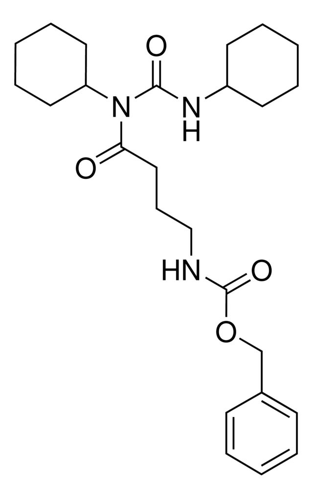 Benzyl 4-{cyclohexyl[(cyclohexylamino)carbonyl]amino}-4-oxobutylcarbamate