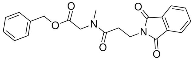 benzyl [[3-(1,3-dioxo-1,3-dihydro-2H-isoindol-2-yl)propanoyl](methyl)amino]acetate