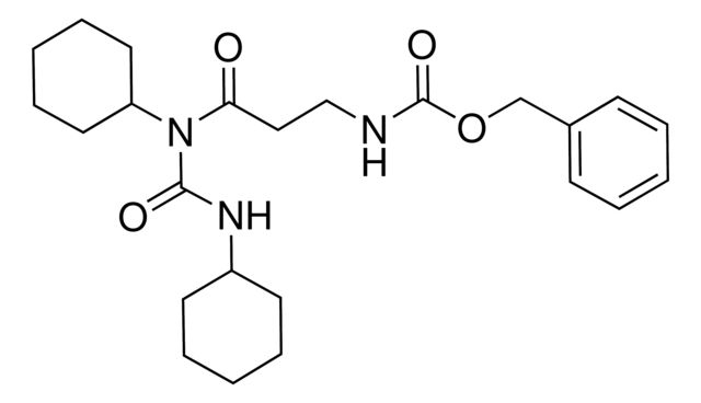 Benzyl 3-{cyclohexyl[(cyclohexylamino)carbonyl]amino}-3-oxopropylcarbamate