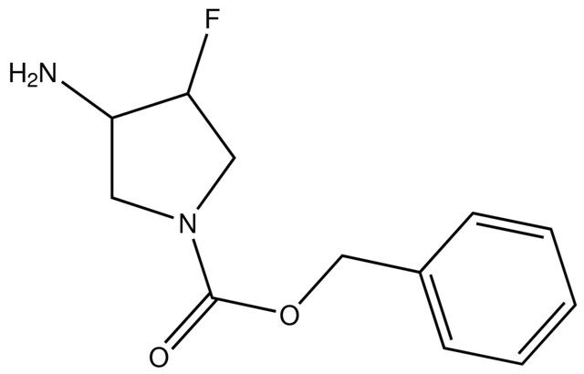 Benzyl 3-amino-4-fluoro-1-pyrrolidinecarboxylate