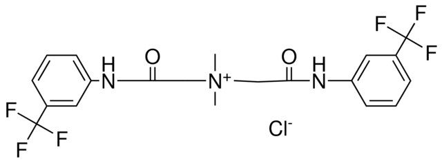 BIS-(A,A,A-TRIFLUORO-M-TOLYLCARBAMOYLMETHYL)-DIMETHYLAMMONIUM CHLORIDE