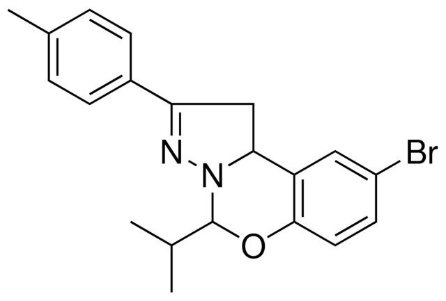 8-BR-4-ISOPROPYL-2-P-TOLYL-1,9B-2H-5-OXA-3,3A-DIAZA-CYCLOPENTA(A)NAPHTHALENE