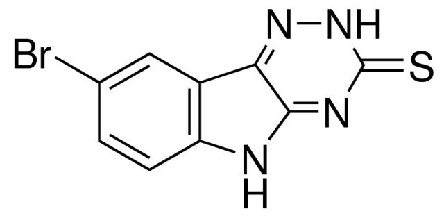 8-BROMO-2,3-DIHYDRO-5H-AS-TRIAZINO(5,6-B)INDOLE-3-THIONE