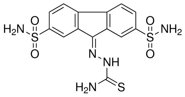 9-((AMINOCARBOTHIOYL)HYDRAZONO)-9H-FLUORENE-2,7-DISULFONAMIDE