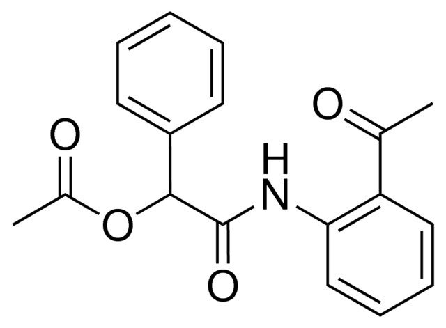 ACETIC ACID (2-ACETYL-PHENYLCARBAMOYL)-PHENYL-METHYL ESTER