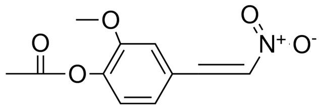 ACETIC ACID 2-METHOXY-4-(2-NITRO-VINYL)-PHENYL ESTER