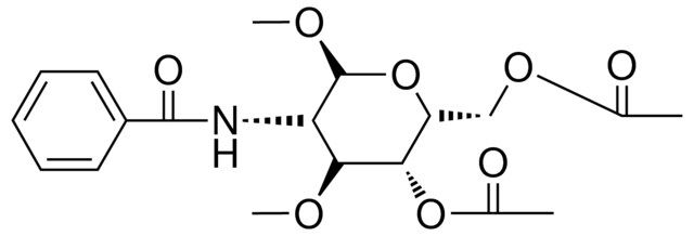 ACETIC ACID 2-ACETOXYMETHYL-5-BENZOYLAMINO-4,6-DIMETHOXY-4H-PYRAN-3-YL ESTER