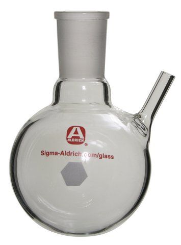 Aldrich<sup>®</sup> round-bottom flask with septum-inlet