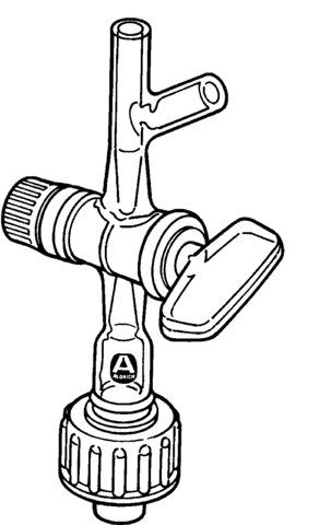 Aldrich<sup>®</sup> septum-inlet adapter with stopcock and side-arm