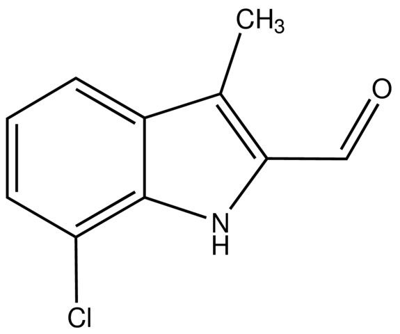 7-Chloro-3-methyl-<i>1H</i>-indole-2-carbaldehyde