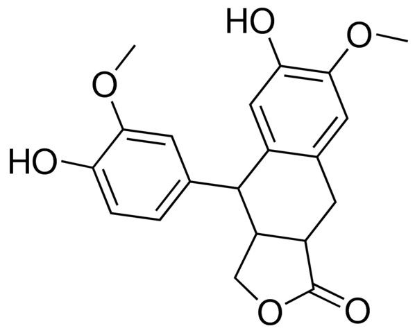 6-HYDROXY-4-(4-HYDROXY-3-METHOXYPHENYL)-7-METHOXY-3A,4,9,9A-TETRAHYDRONAPHTHO[2,3-C]FURAN-1(3H)-ONE