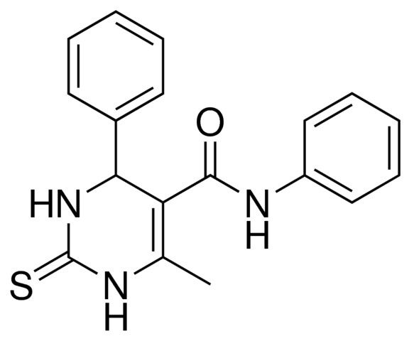 6-ME-4-PH-2-THIOXO-1,2,3,4-TETRAHYDRO-PYRIMIDINE-5-CARBOXYLIC ACID PHENYLAMIDE