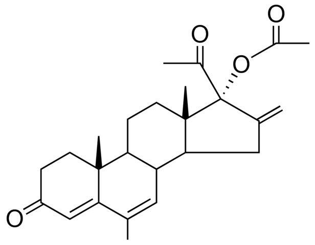 6-METHYL-16-METHYLENE-3,20-DIOXOPREGNA-4,6-DIEN-17-ALPHA-YL ACETATE