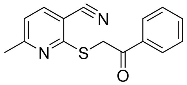 6-METHYL-2-(2-OXO-2-PHENYL-ETHYLSULFANYL)-NICOTINONITRILE