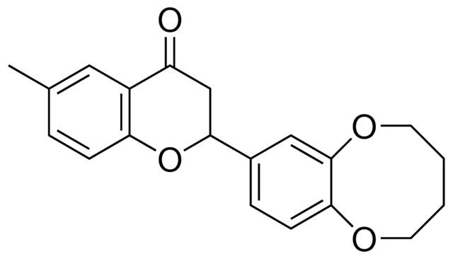 6-METHYL-2-(2,3,4,5-TETRAHYDRO-BENZO(B)DIOXOCIN-8-YL)-CHROMAN-4-ONE