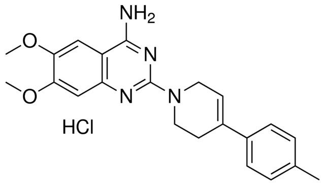 6,7-DI-MEO-2-(4-(4-ME-PHENYL)-3,6-DIHYDRO-1(2H)-PYRIDINYL)-4-QUINAZOLINAMINE HCL