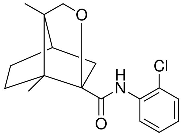 6,7-DI-ME-4-OXA-TRICYCLO(4.3.0.0(3,7))NONANE-3-CARBOXYLIC ACID (2-CL-PH)-AMIDE