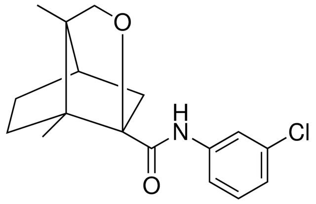 6,7-DI-ME-4-OXA-TRICYCLO(4.3.0.0(3,7))NONANE-3-CARBOXYLIC ACID (3-CL-PH)-AMIDE