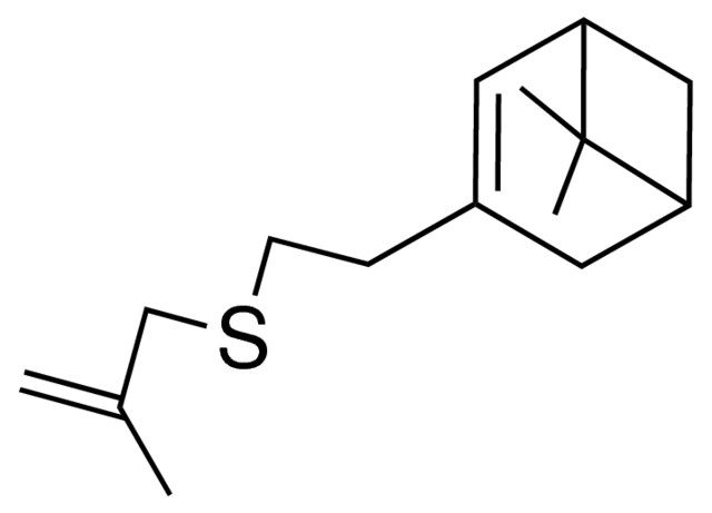 6,6-DIMETHYL-2-(METHALLYLTHIOETHYL)BICYCLO(3.1.1)HEPT-2-ENE