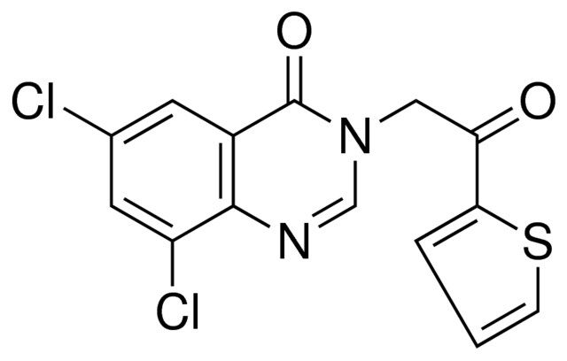 6,8-DICHLORO-3-(2-OXO-2-THIOPHEN-2-YL-ETHYL)-3H-QUINAZOLIN-4-ONE