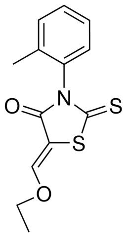 5-ETHOXYMETHYLENE-2-THIOXO-3-(O-TOLYL)-4-THIAZOLIDINONE