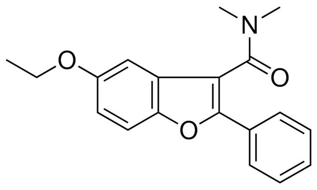 5-ETHOXY-N,N-DIMETHYL-2-PHENYL-1-BENZOFURAN-3-CARBOXAMIDE