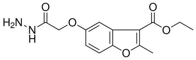 5-HYDRAZINOCARBONYLMETHOXY-2-METHYL-BENZOFURAN-3-CARBOXYLIC ACID ETHYL ESTER