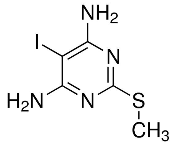 5-Iodo-2-(methylthio)pyrimidine-4,6-diamine