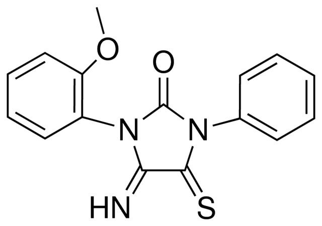 5-IMINO-1-(2-METHOXYPHENYL)-3-PHENYL-4-THIOHYDANTOIN