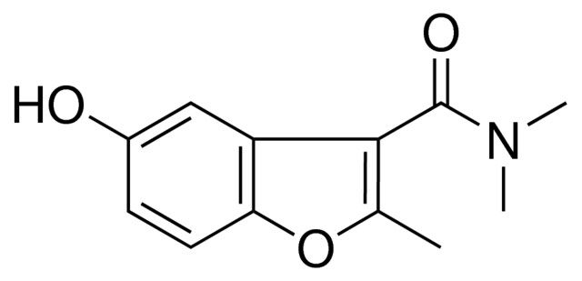 5-HYDROXY-N,N,2-TRIMETHYL-1-BENZOFURAN-3-CARBOXAMIDE