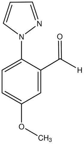 5-Methoxy-2-(1H-pyrazol-1-yl)benzaldehyde