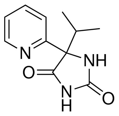 5-isopropyl-5-(2-pyridinyl)-2,4-imidazolidinedione