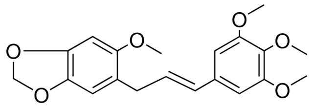 5-METHOXY-6-(3-(3,4,5-TRIMETHOXY-PHENYL)-ALLYL)-BENZO(1,3)DIOXOLE