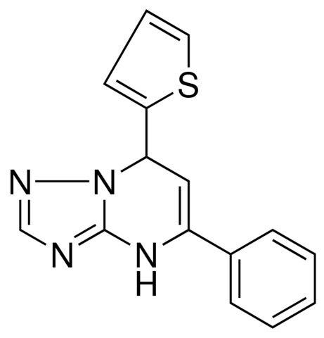 5-PHENYL-7-THIOPHEN-2-YL-4,7-DIHYDRO-(1,2,4)TRIAZOLO(1,5-A)PYRIMIDINE