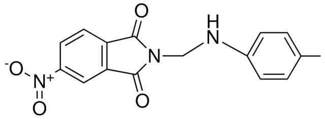 5-NITRO-2-(P-TOLYLAMINO-METHYL)-ISOINDOLE-1,3-DIONE