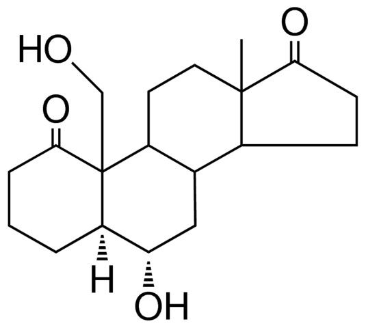 6-ALPHA,19-DIHYDROXY-5-ALPHA-ANDROSTANE-1,17-DIONE