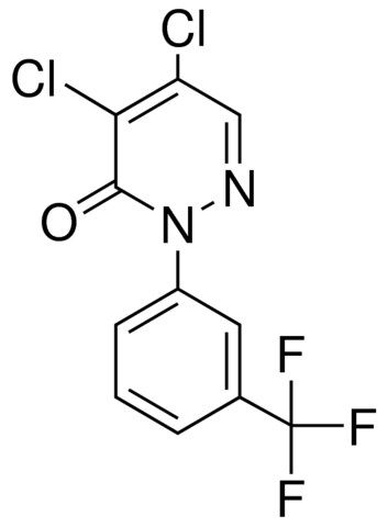 4,5-DICHLORO-2-(3-TRIFLUOROMETHYLPHENYL)PYRIDAZIN-3(2H)-ONE