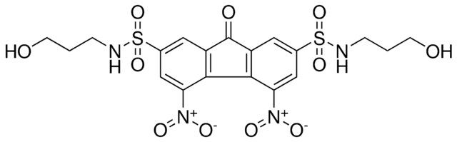 4,5-DINITRO-9-OXO-9H-FLUORENE-2,7-DISULFONIC ACID BIS-[(3-HYDROXY-PROPYL)-AMIDE]