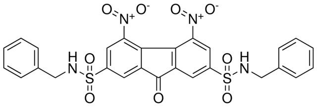 4,5-DINITRO-9-OXO-9H-FLUORENE-2,7-DISULFONIC ACID BIS-BENZYLAMIDE