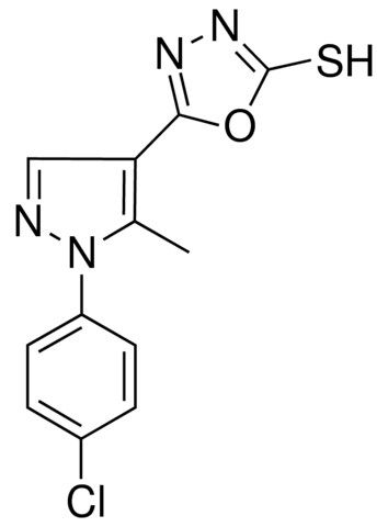 5-[1-(4-CHLOROPHENYL)-5-METHYL-1H-PYRAZOL-4-YL]-1,3,4-OXADIAZOLE-2-THIOL