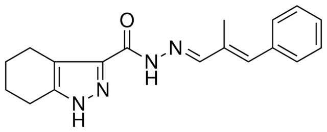 4,5,6,7-4H-1H-INDAZOLE-3-CARBOXYLIC ACID (2-ME-3-PHENYL-ALLYLIDENE)-HYDRAZIDE