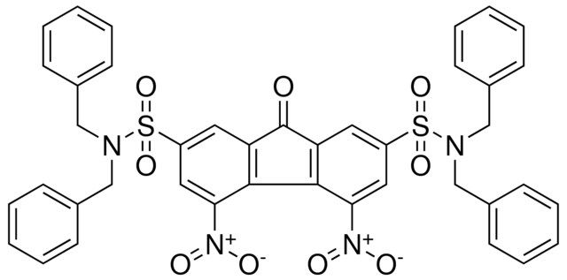 4,5-DINITRO-9-OXO-9H-FLUORENE-2,7-DISULFONIC ACID BIS-DIBENZYLAMIDE