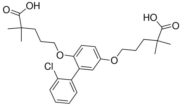 5-({5-[(4-carboxy-4-methylpentyl)oxy]-2'-chloro[1,1'-biphenyl]-2-yl}oxy)-2,2-dimethylpentanoic acid