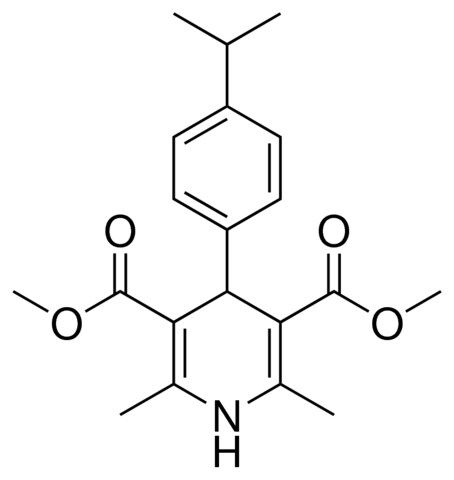 4(4-ISOPROPYL-PH)-2,6-DI-ME-1,4-2H-PYRIDINE-3,5-DICARBOXYLIC ACID DIMETHYL ESTER