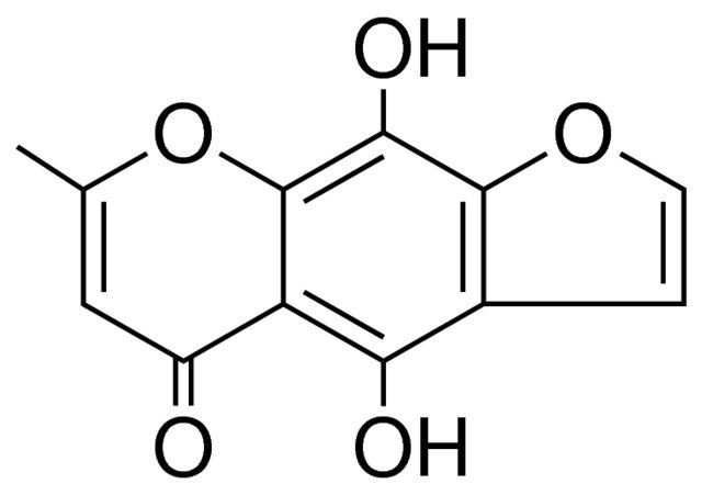 4,9-dihydroxy-7-methyl-5H-furo[3,2-g]chromen-5-one