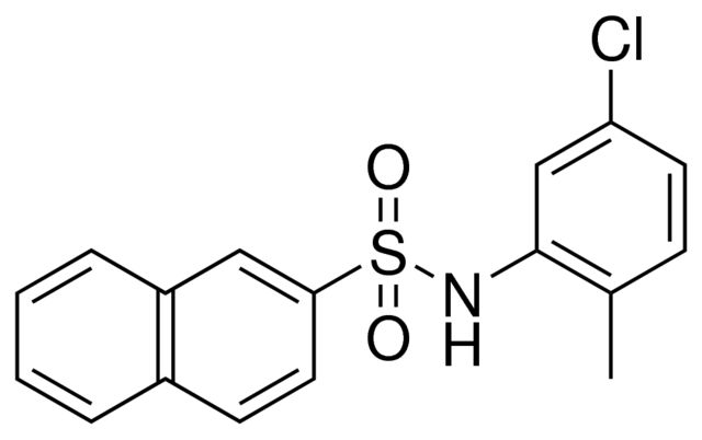 5'-CHLORO-2'-METHYL-2-NAPHTHALENESULFONANILIDE