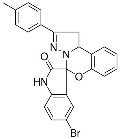 5'-BROMO-2-P-TOLYL-1,10B-DIHYDROSPIRO[BENZO[E]PYRAZOLO[1,5-C][1,3]OXAZINE-5,3'-INDOLIN]-2'-ONE